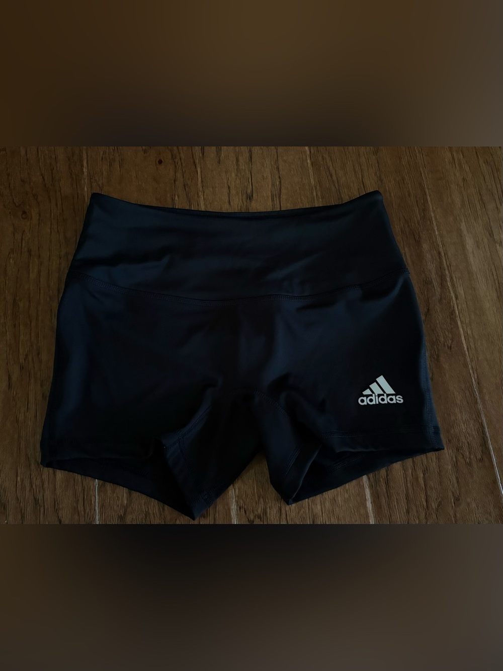 Adidas Aeroready Performance Booty Shorts Black Size Small